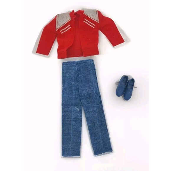 Vintage 1984 Ken Twice As Nice Reversible Fashions Michael Jackson #9116 Mattel - Picture 1 of 16